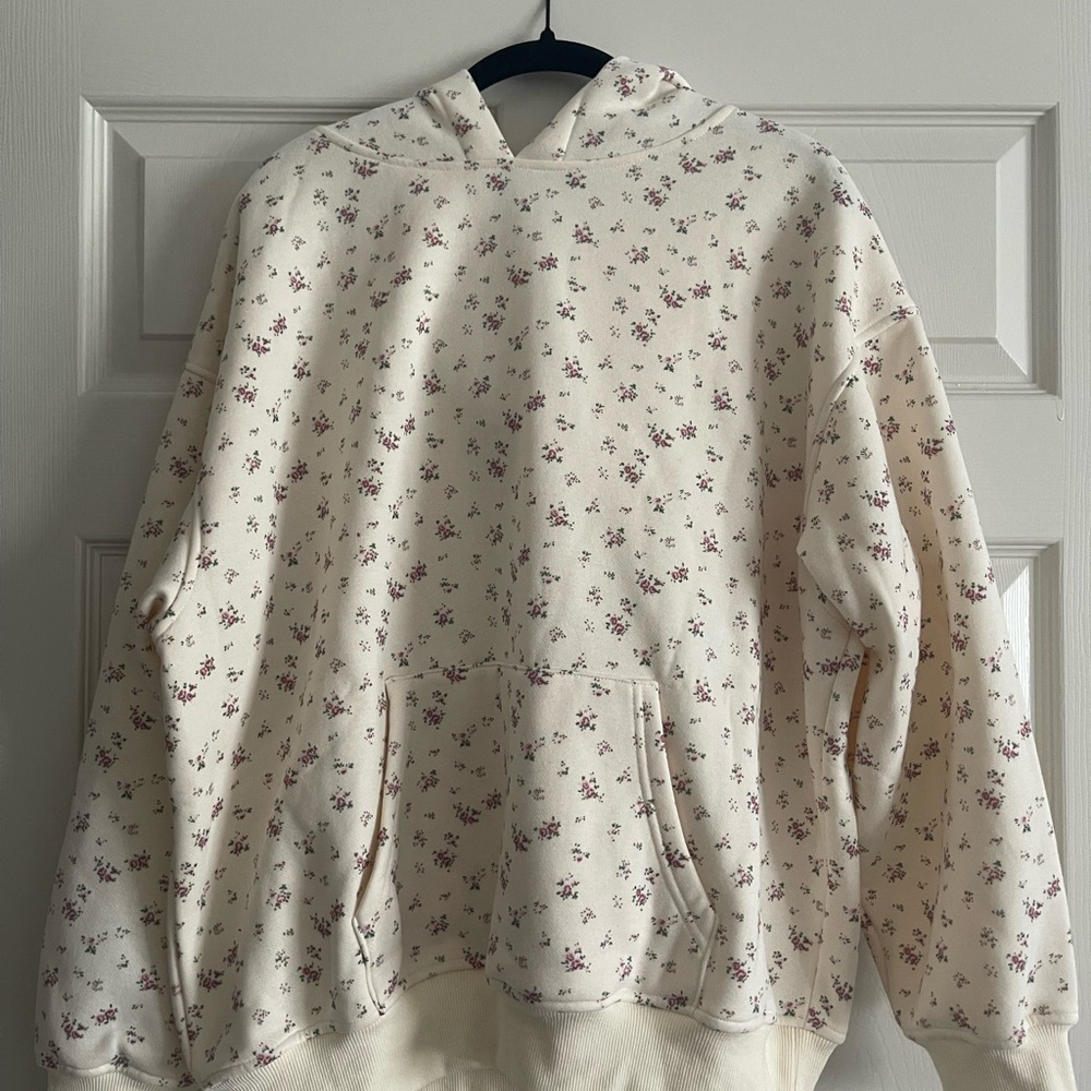 Floral Cream Women's Hoodie
